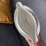 Villeroy and Boch blue floral porcelain gravy boat
