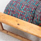 Vintage italian design 3 seater sofa 1970s
