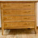 Commode années 50 en chêne clair