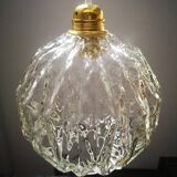 Geometric glass pendant light