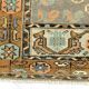 Tapis de couloir vintage vert et orange