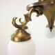 Art deco 5 flamming chandelier 1930s