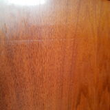 Bahut low teak vintage 80s