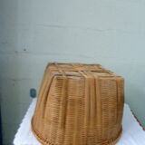 Plant rack bamboo and rattan vintage
