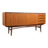Midcentury Teak Sideboard, Norway, 1960s, Gustav Bahus Style, Fully Restore