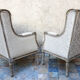 Pair louis XV armchairs by ear