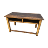 Vintage wooden school desk 1930s