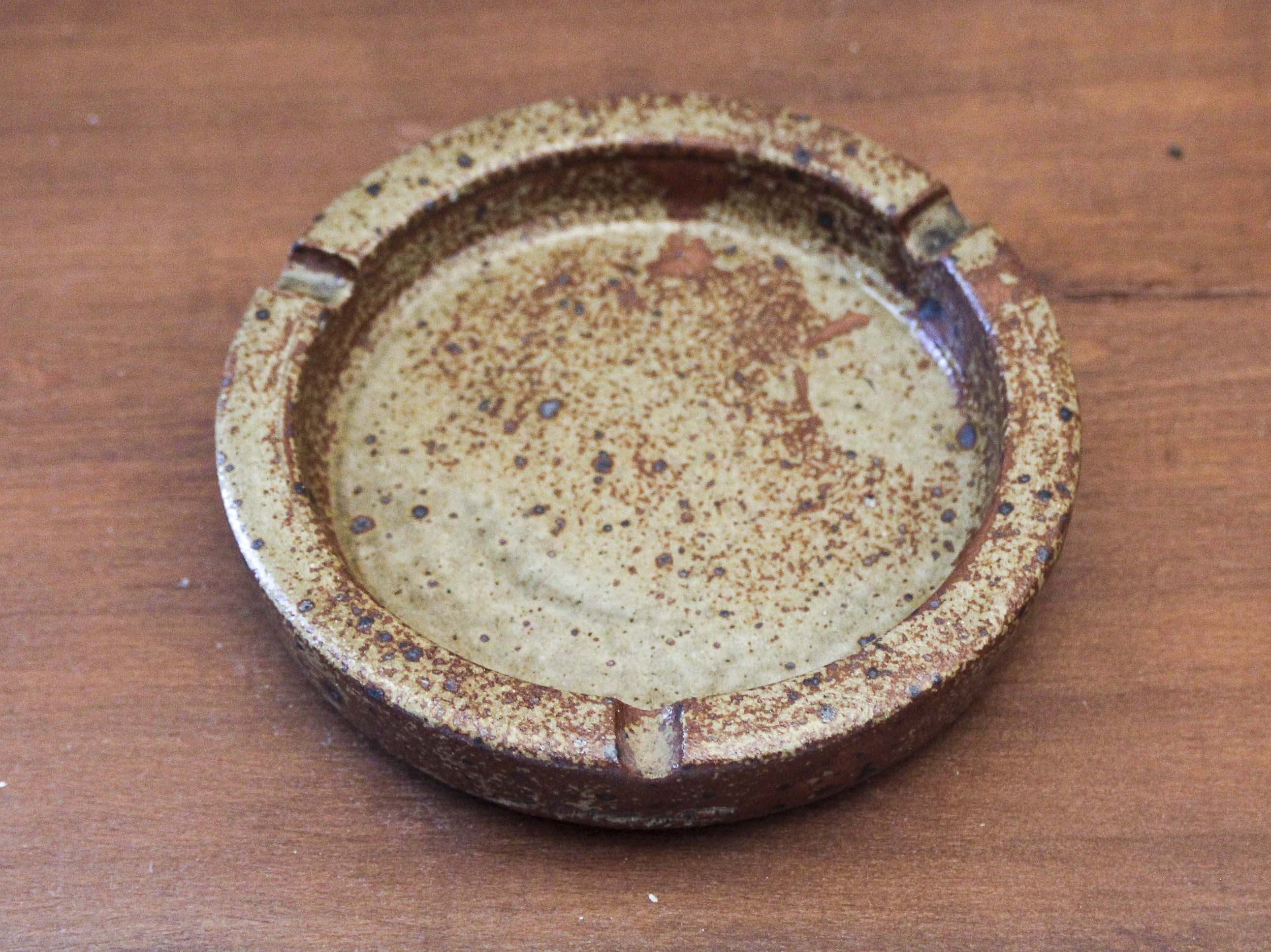 Sandstone ashtray pyrite Guy Baudat 70s