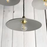 Grey military suspension lamp