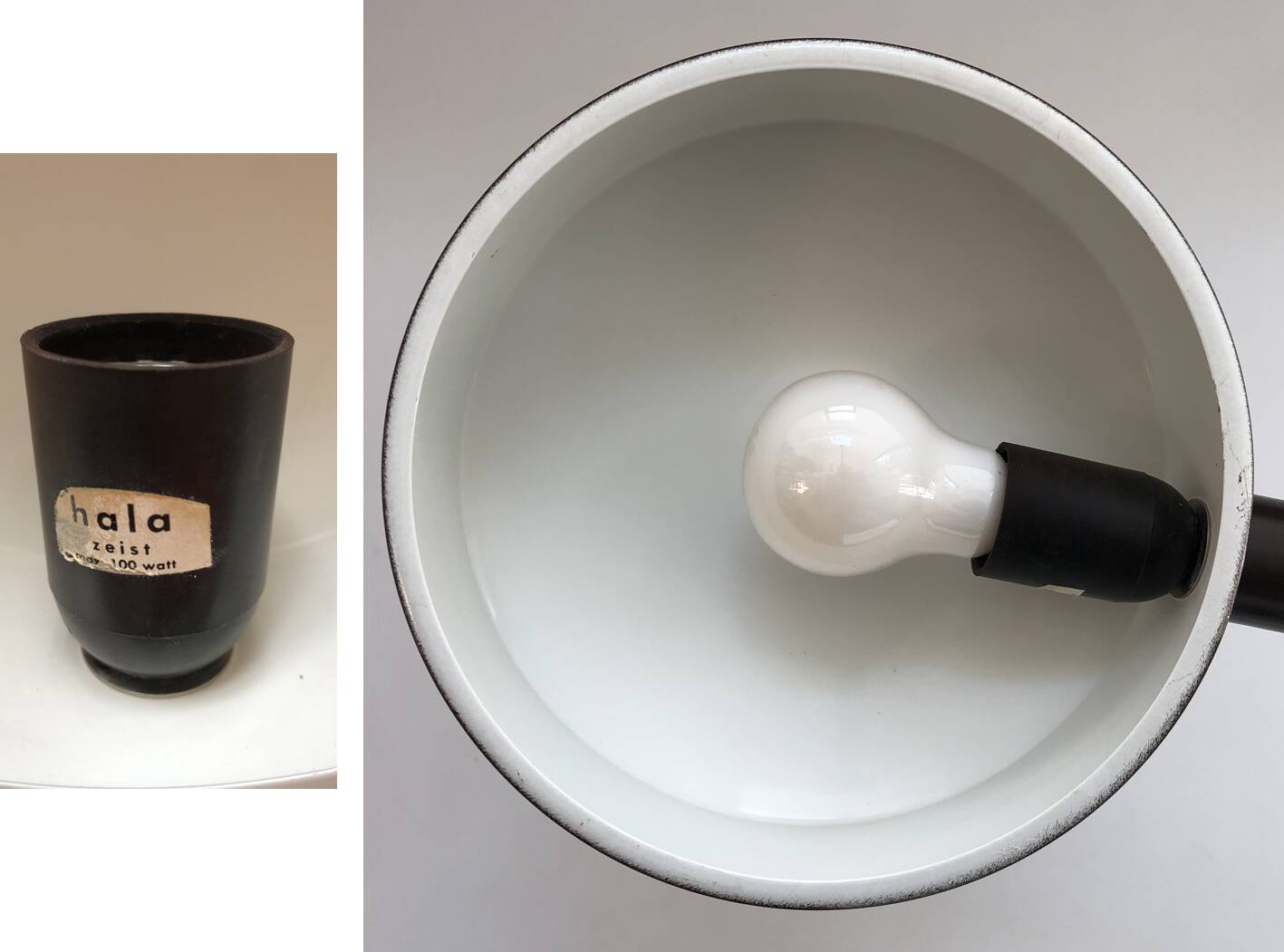 Grande lampe vintage 1970