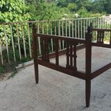 Wooden bed
