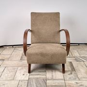 H 410 Armchair designed by Jindrich Halabala, 1940s, Czechoslovakia