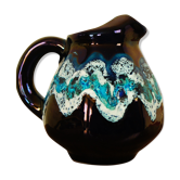 Fat Lava iridescent ceramic pitcher