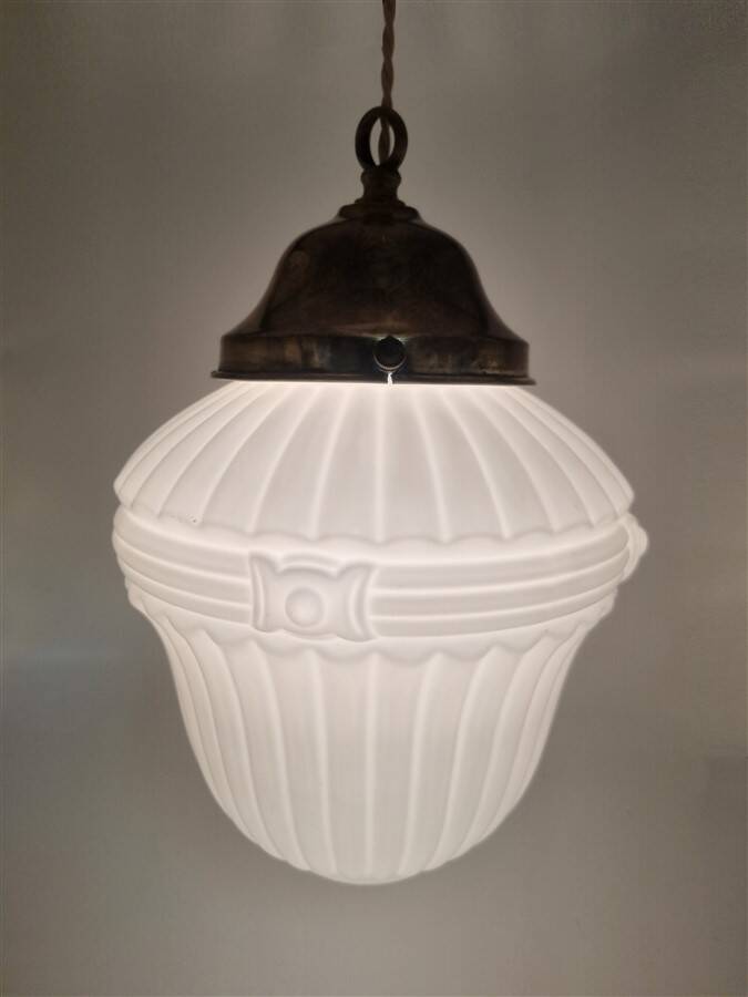 Art deco pendant light