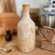 Carafe grès vintage « Vin de Pays »