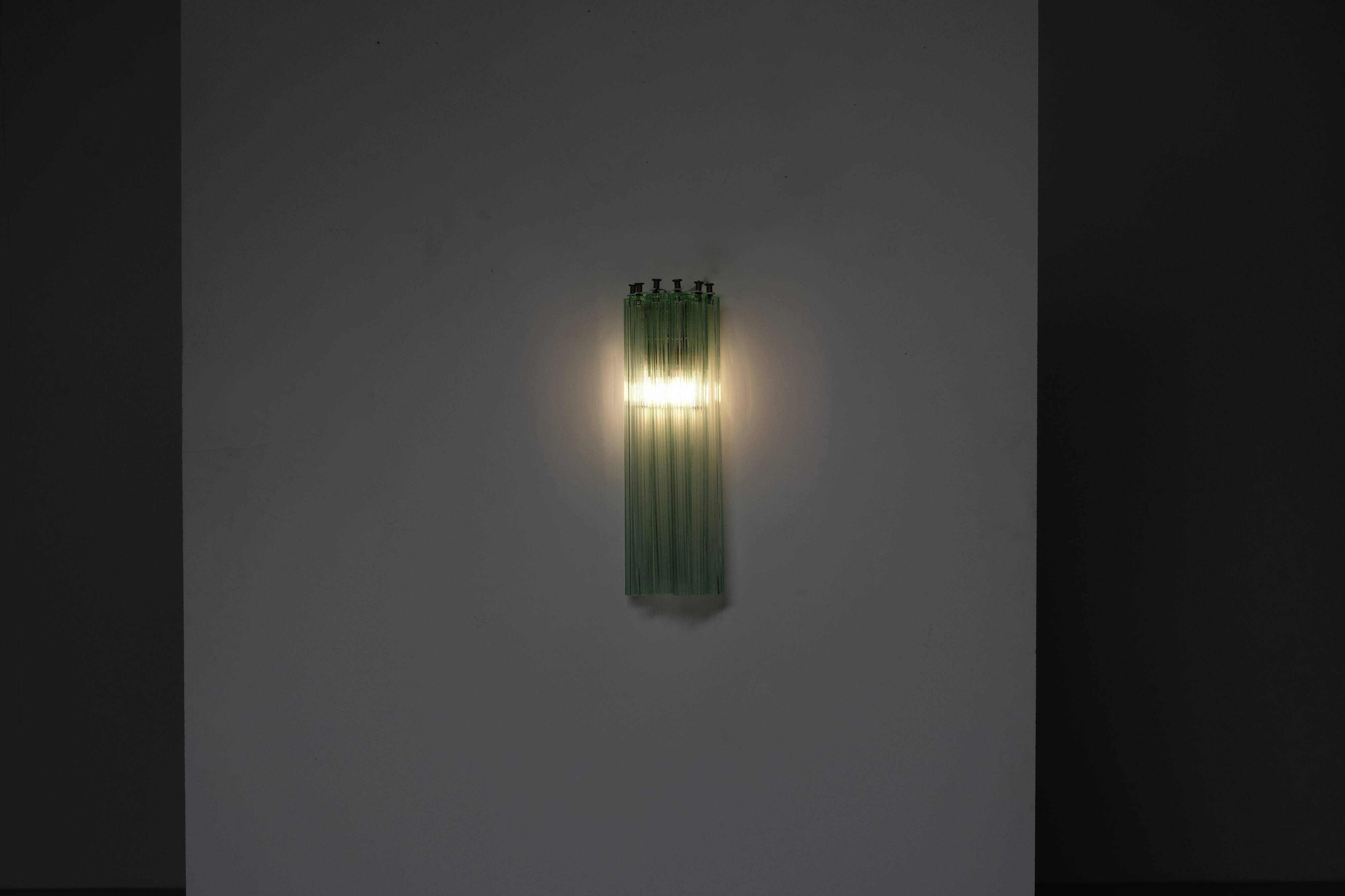 Murano glass wall light, Italy, 1960s.