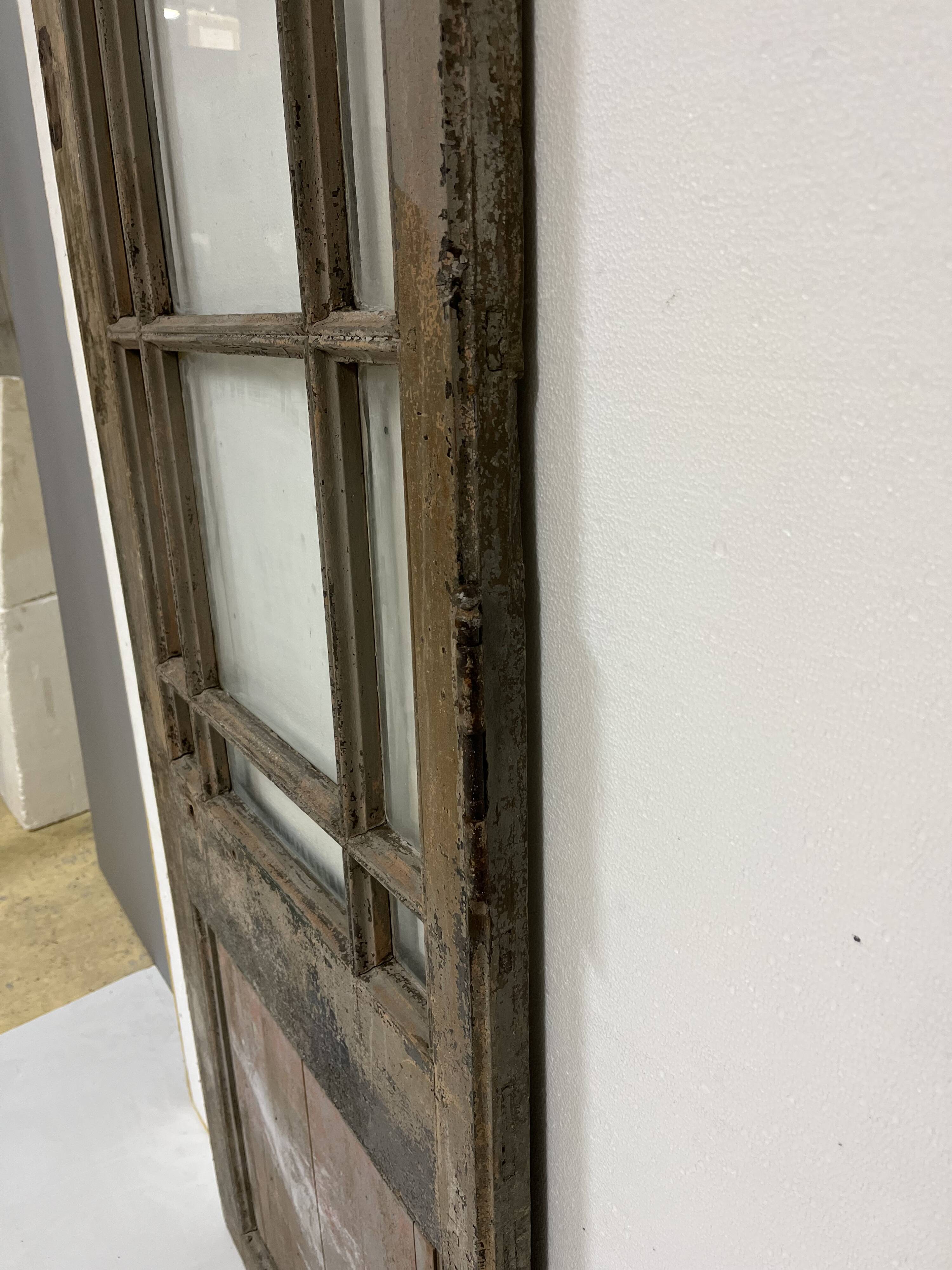 Old glass door from the 18th/19th century