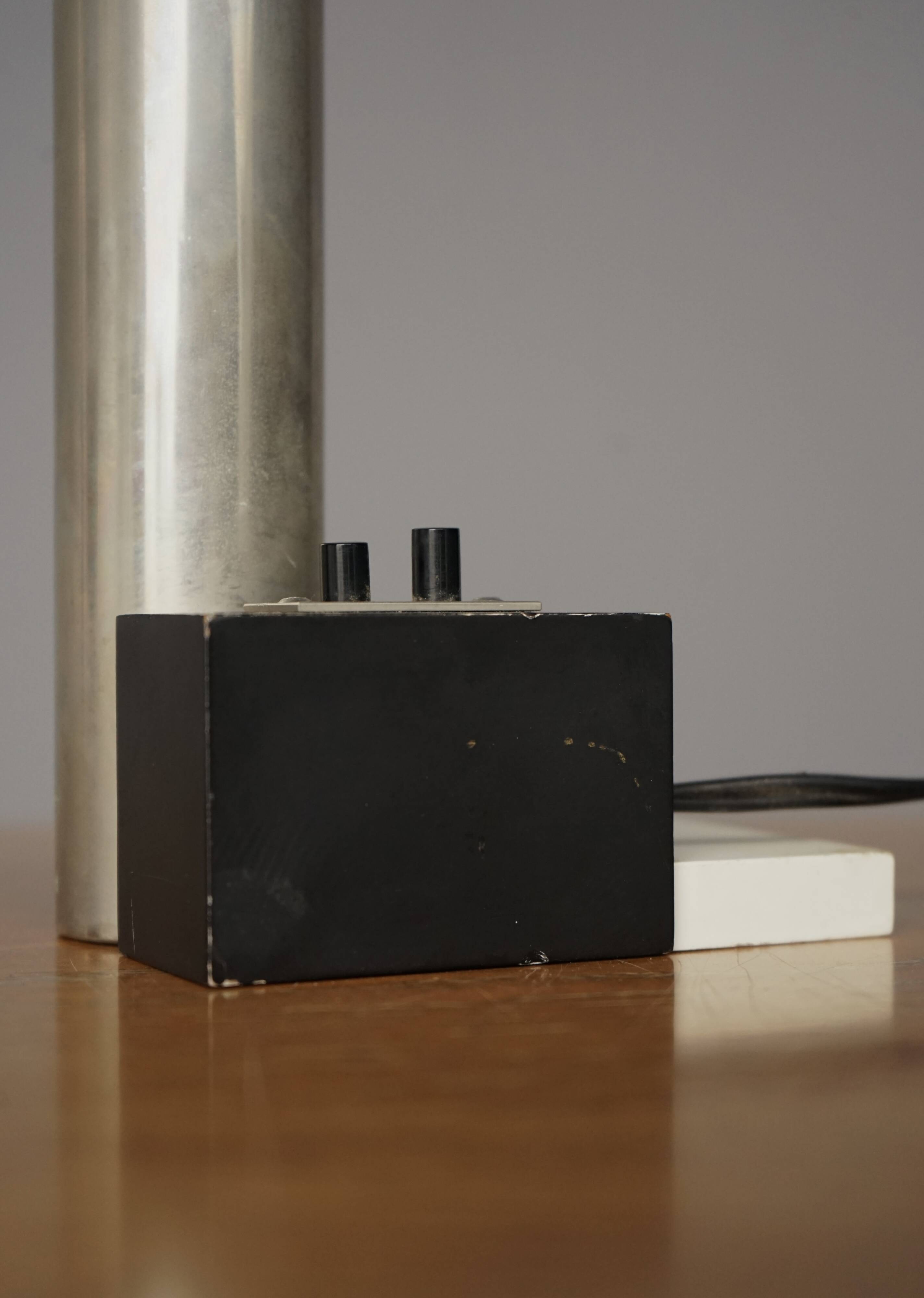 Rare Lampe de Table Constructiviste Modèle 3 par Sybold van Ravesteyn, 1970s