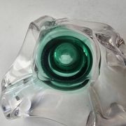 Glass candlestick in the style of Murano - 1960s