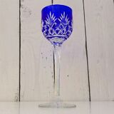 Roemer crystal Glass Roemer Crystal Saint Louis cobalt blue