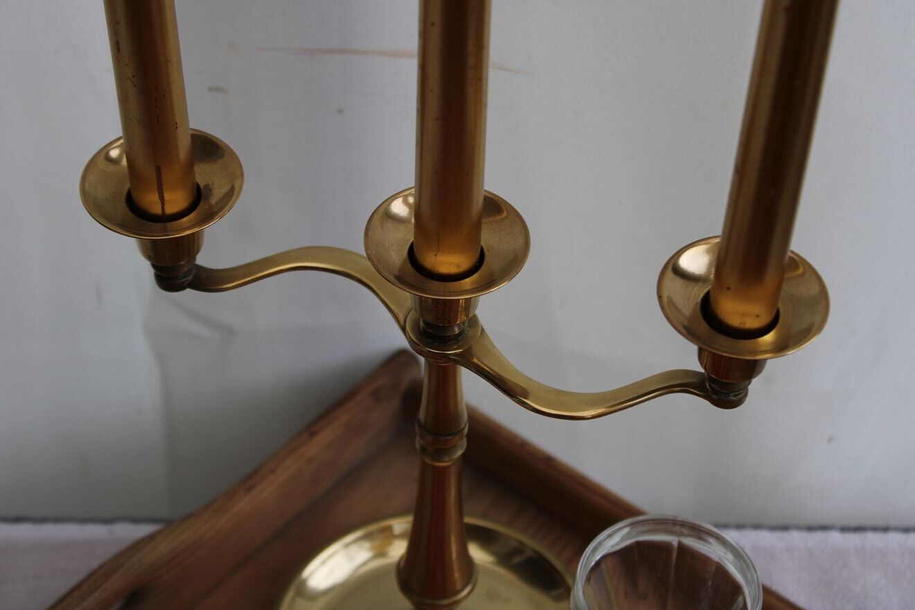Chandelier doré