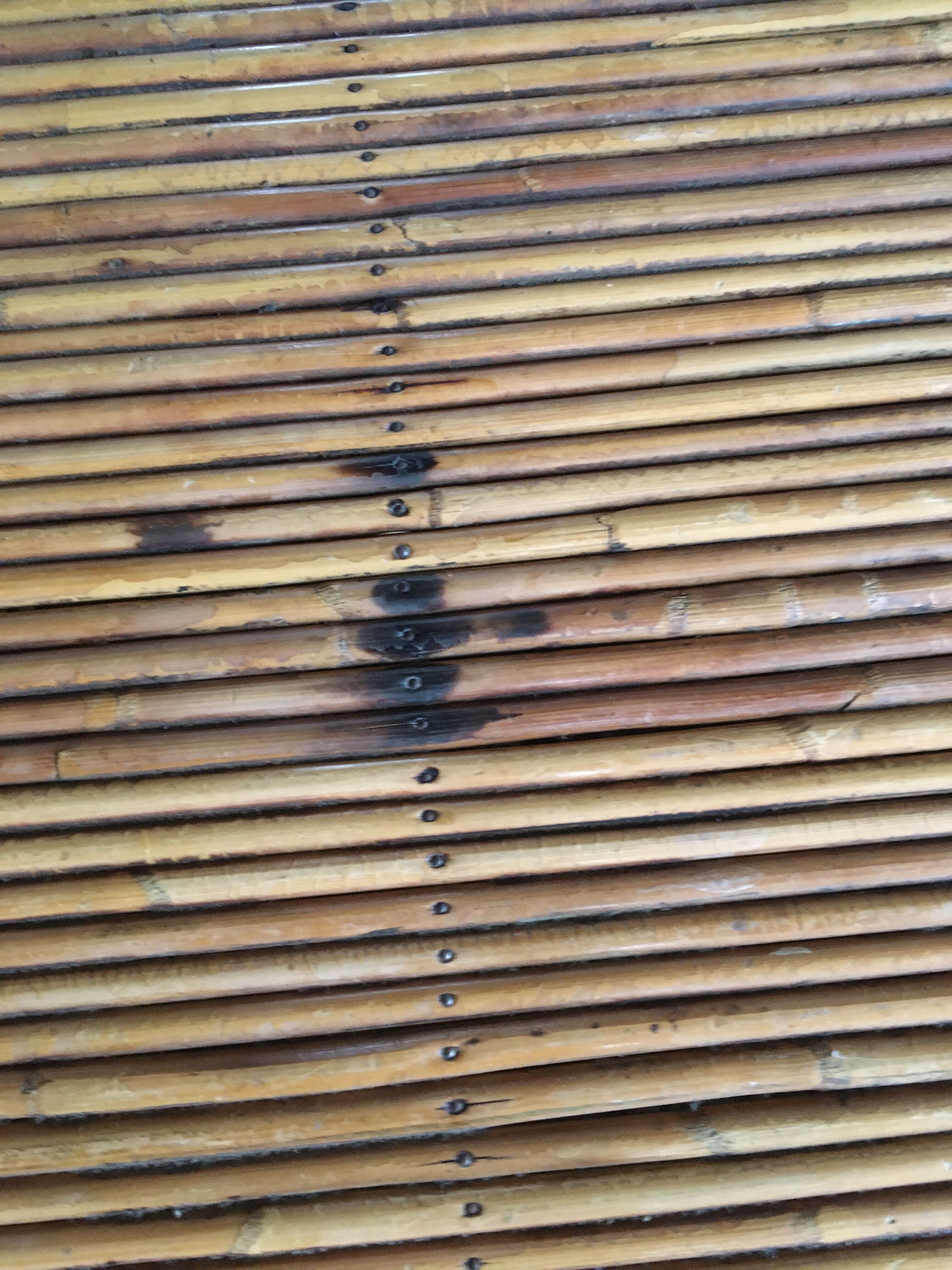 Rattan coffee table