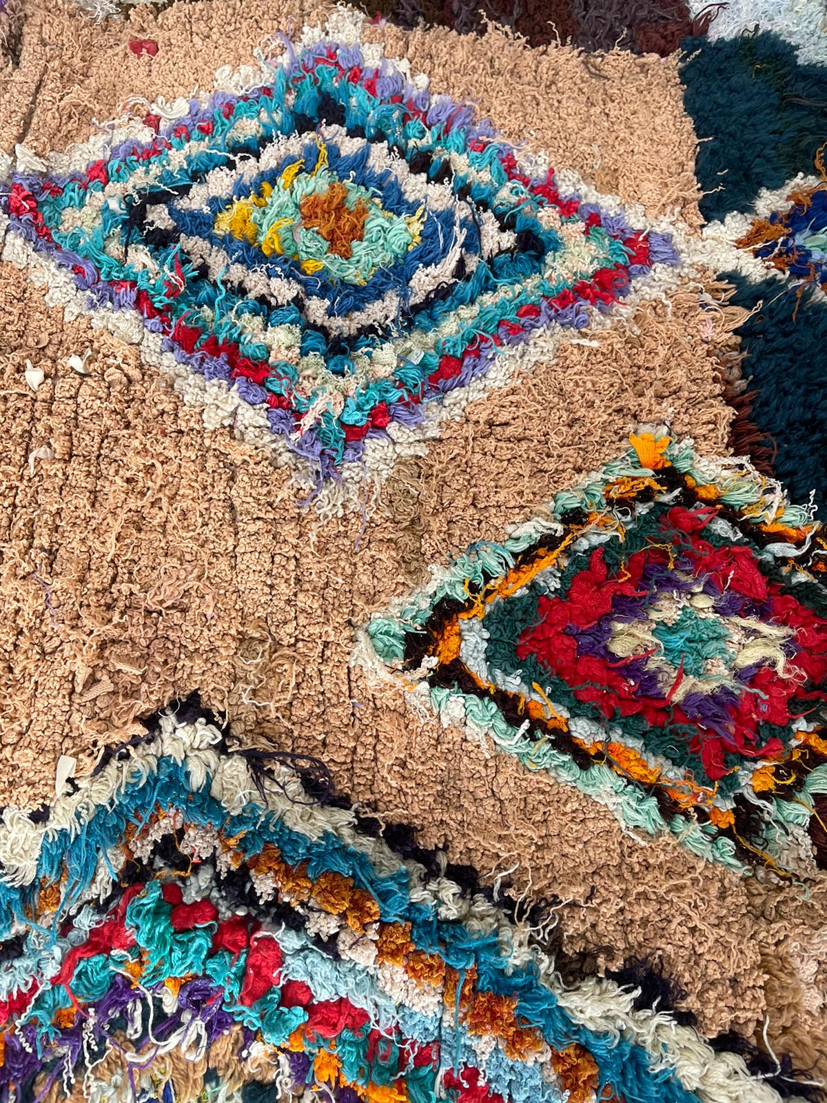 Carpet boucherouite 210x115cm