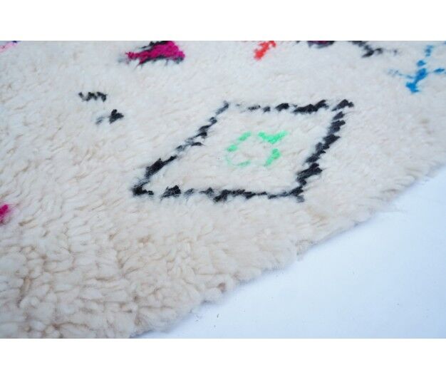 Colorful Berber carpet 165x94cm