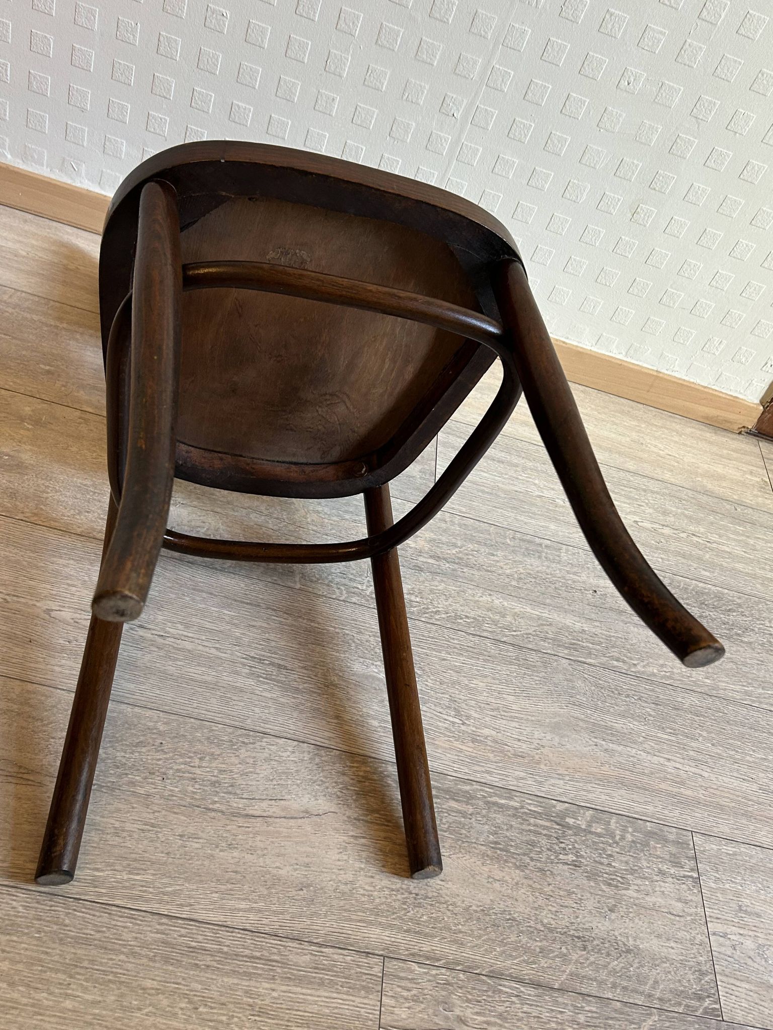 6 antique chairs Jacob & Josef Kohn – Vienna – Decorated bent wood – Style