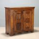 Chestnut buffet with bi-partite panel doors