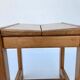 Massive elm stool France 70s