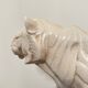 Art Deco Sculpture Walking Tiger - Enamels of La Louvière - circa 1930