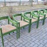 Cassina Model Carimate chair by Vico Magistretti, Set of 6