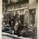 Old grocery store poster