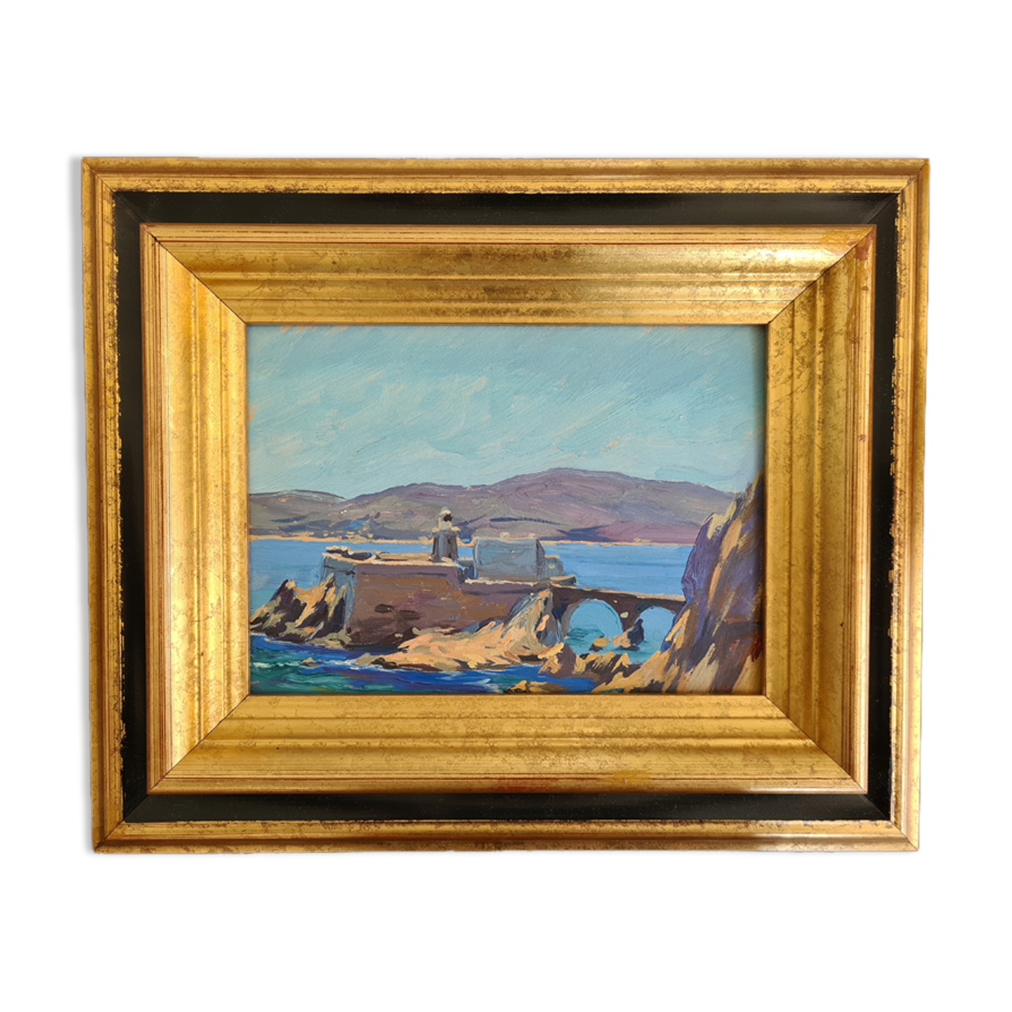 Stora and the Bay - Oil by Sarraillon