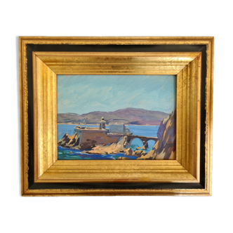 Stora and the Bay - Oil by Sarraillon