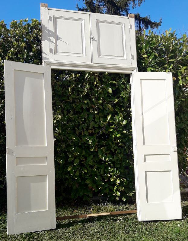 Boiserie haussmannienne placard 4 portes 3,12x1,43m XIX°