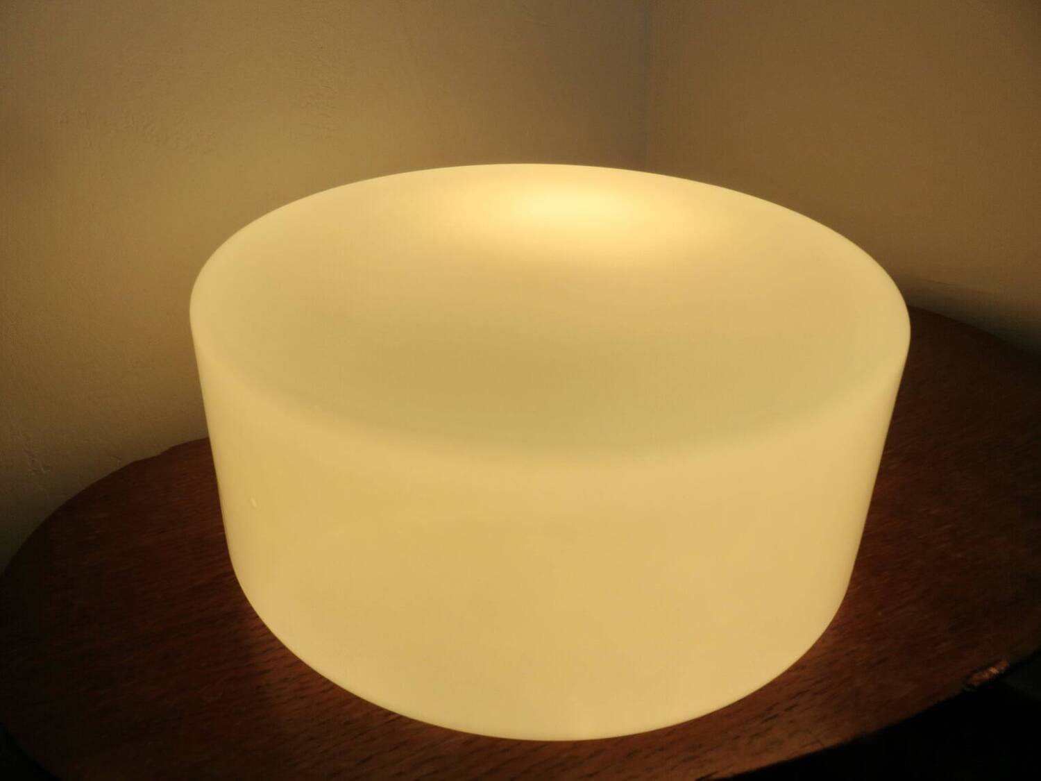 Opaline ceiling light, 1960s