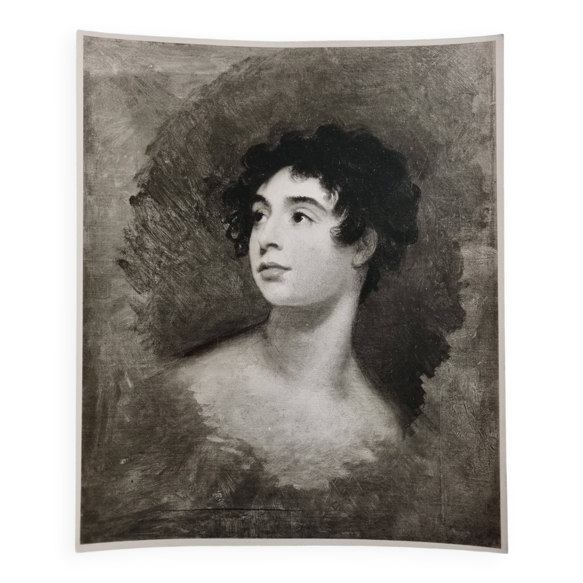 Fine art photography after Sir Thomas Lawrence, Portrait of a Woman, 60s-70s