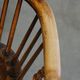 Set of 2 beautiful antique 18th-century English lowback Windsor dining chairs