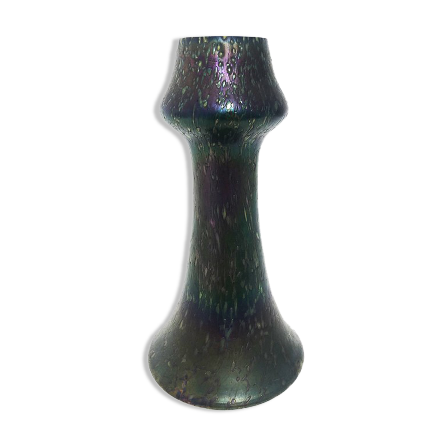 Vase made of pâte de verre, 20th century