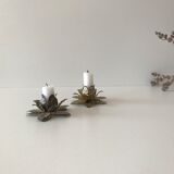 Flower candleholders