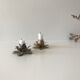 Flower candleholders