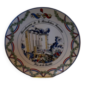 Bicentenary vintage revolution talking plate