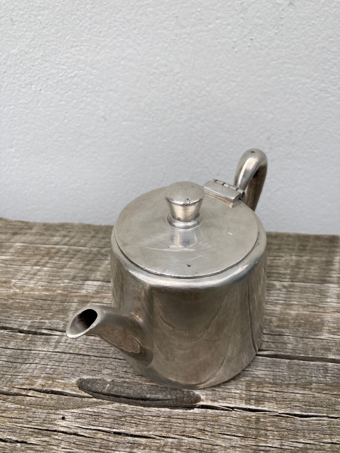 Christofle teapot in silver metal hotel 1930