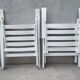 Folding wooden garden chairs Foppapedretti Vintage Italy