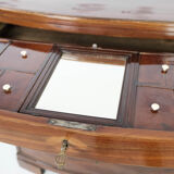 Empire chest of drawers of polished mahogany, 1820