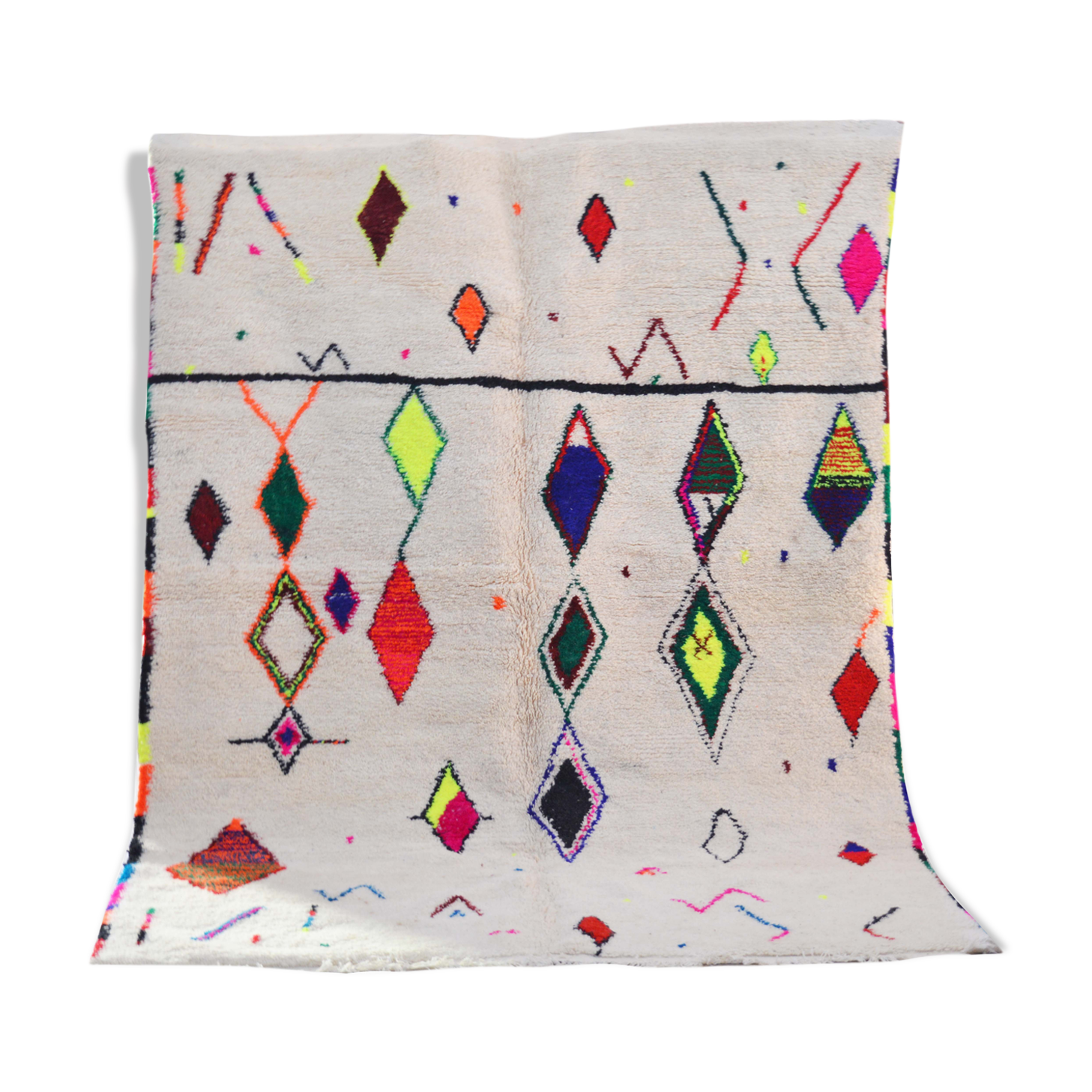 Berber neon carpet 285 x 210 cm