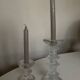 Pair of Festivo Timo Sarpaneva candlesticks 1972 for IIttala Finland