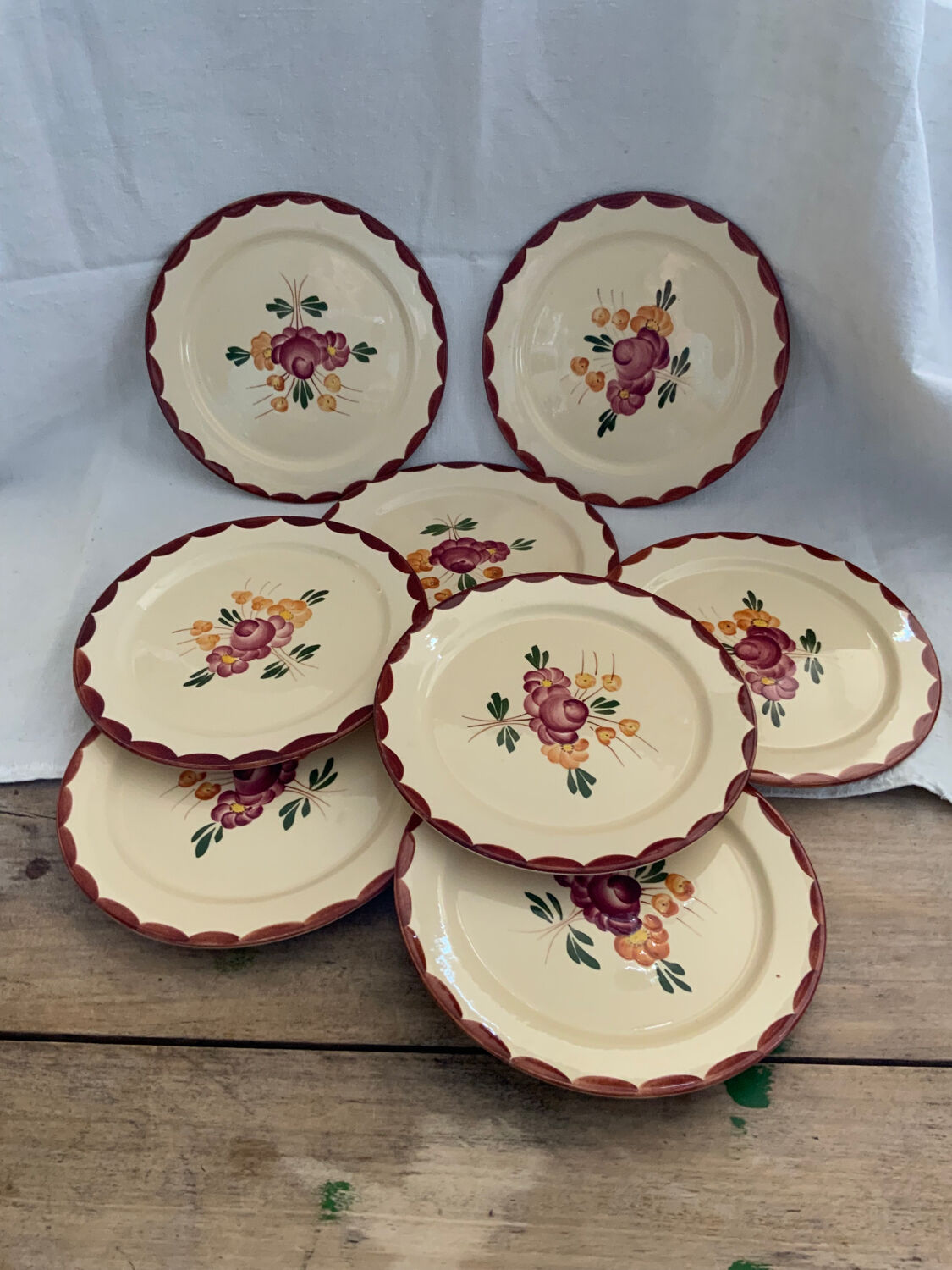 Vintage plates